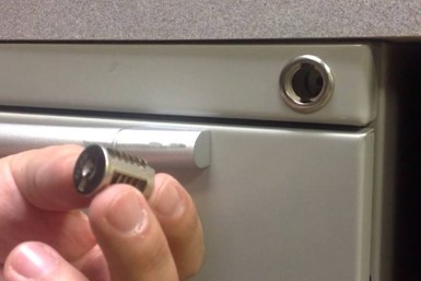 Broken Key Removal from Filing Cabinet Locks