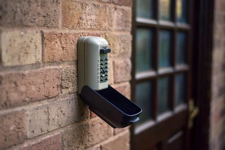 Wall-Mounted Key Safe Installation