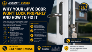 Why Your uPVC Door Won't Lock Properly and How to Fix It